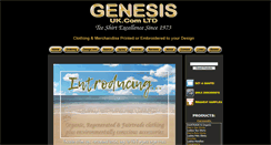 Desktop Screenshot of genesis-uk.com